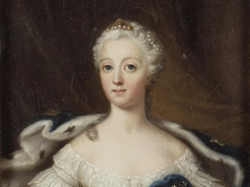 1734-Ulrika Pasch - Lovisa Ulrika, regina di Svezia, principessa di Prussia, sposata con il re Adolf Fredrik - Museo Nazionale